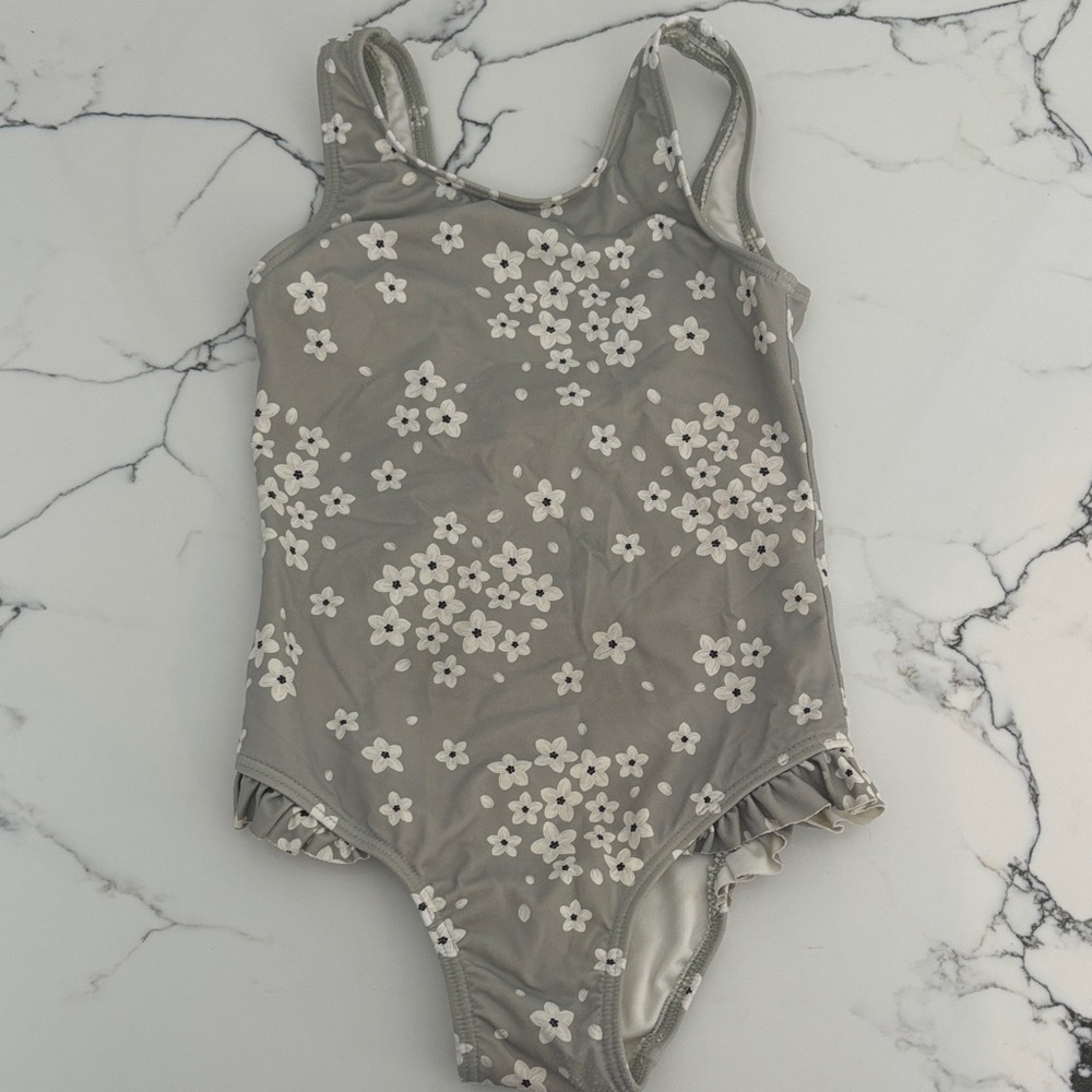 Petit Lem Floral One-Piece Swimsuit